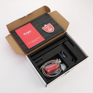 Высокий смеситель для раковины Raglo R20.15.06 чёрный