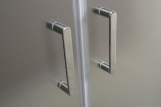 Душевая дверь, хром BelBagno UNIQUE-BF-2-170/200-C-Cr