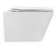 Унитаз ABBER Rechteck AC1201T безободковый смыв торнадо белый