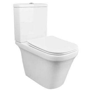 Унитаз-компакт Azario Candy AZ-1503B безободковый в комплекте с бачком и сиденьем микролифт