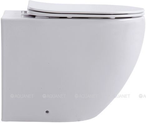 Унитаз приставной Aquanet Rimless Cetus 2.0 F LX-1902 243540 белый