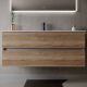 Подвесная тумба под раковину Sancos Urban UR120-1EG 120см дуб галифакс натуральный