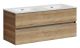 Подвесная тумба под двойную раковину Sancos Urban UR120-2EG 120см дуб галифакс натуральный