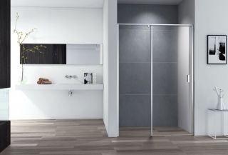 Душевая дверь Cezares Urban 110см хром URBAN-B-12-110-C-CR