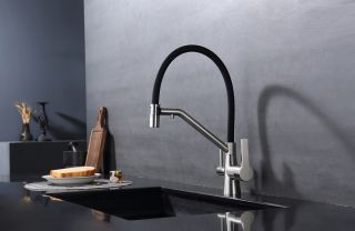 Смеситель для кухни Raglo R80.62.05 с подключением фильтра сатин