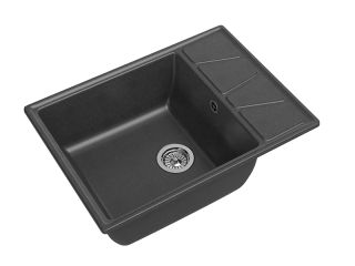 Мойка кухонная GranFest Графит Vertex V-680 L граф