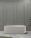 Ванна из искусственного камня ABBER Stein AS9607 170x75см белый матовый