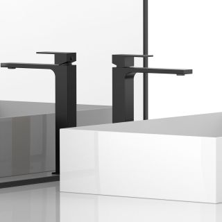 Смесители для раковины Vincea Cube VBF-1C02MB однорычажный черный