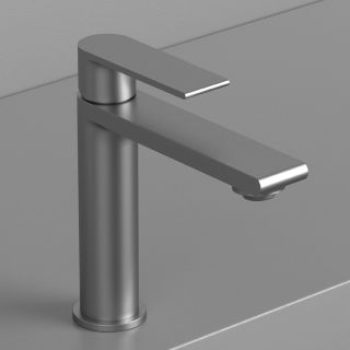 Смеситель для раковины Vincea Vogue VBF-1V1GM однорычажный, вороненая сталь