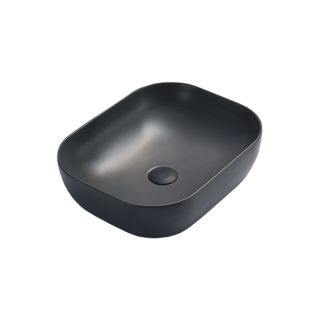 Раковина керамическая Vincea VBS-101MA, накладная, цвет антрацит матовый