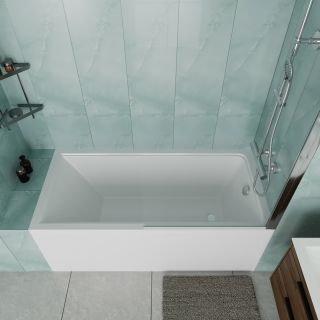 Ванна акриловая Vincea VBT-2G150-FR с каркасом 1500*700*470, пристенная, цвет белый