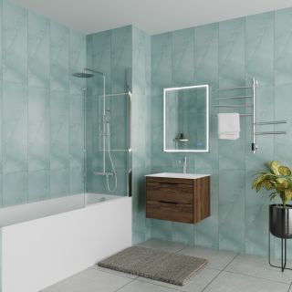 Ванна акриловая Vincea VBT-2G170-LG с ножками 1700*700*470, пристенная, цвет белый