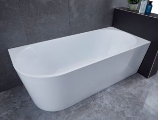 Ванна акриловая Vincea VBT-402-1800R, 1800*800*580, цвет белый, правая, щелевой перелив