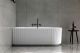 Ванна акриловая Vincea VBT-428-1700L, 1700*800*580, цвет белый, левая, щелевой перелив