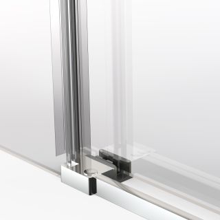 Душевая дверь Vincea Stella VDS-1ST120GSGM, 1200, вороненая сталь, стекло янтарь