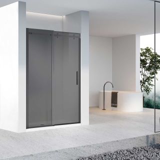 Душевая дверь Vincea Como-N VDS-4CN140CGB, 1400, черный, стекло тонированное