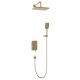 Встраиваемая душевая система VERONA, Золото брашинг