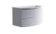 Тумба с раковиной Astra-Form Венеция 2.0 03100004+04010022 80 см белый матовый