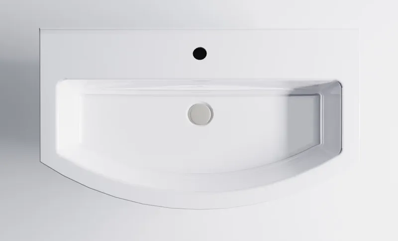 Тумба с раковиной Astra-Form Венеция 2.0 03100002ncss3502-y+04010019 100 см серо-бежевый матовый