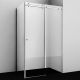 Душевой уголок Wasserkraft Vils 120x100см серебристый 56R10
