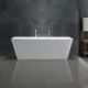 Ванна акриловая Vincea VBT-425-1700, цвет белый, щелевой перелив