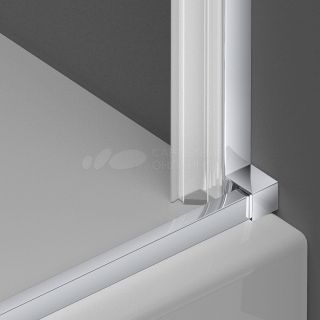 Душевая дверь в нишу Vincea Alpha VDP-3AL600CL 60 см, стекло прозрачное, хром