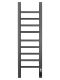 Полотенцесушитель электрический Wonzon & Woghand Bonn WW-AL4092-GM 25x80 см тёмный графит