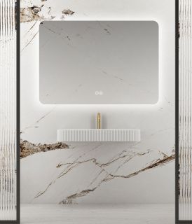 Зеркало Vincea LED VLM-3BE120-2 1200×800 c сенсорным выключателем и диммером, с функцией антизапотевания