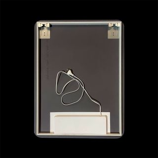 Зеркало Vincea LED VLM-3BE6007-2 600х700 c сенсорным выключателем и диммером, антизапотевание