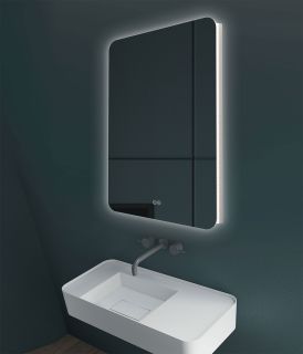 Зеркало Vincea LED VLM-3BE6007-2 600х700 c сенсорным выключателем и диммером, антизапотевание