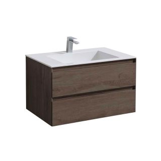 Тумба под раковину Vincea Luka VMC-2L800RO 80 см