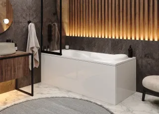 Акриловая ванна VagnerPlast Minerva VPBA177MIA2X-04 170x70см белый