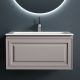 Подвесная тумба под раковину Sancos Very VR80SM 80см Doha Soft