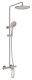 Душевая стойка Vincea Desire VSFS-1D1TBN термостатическая, брашированный никель