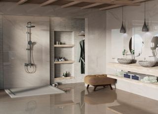 Душевая стойка Vincea VSFS-413GM, вороненая сталь