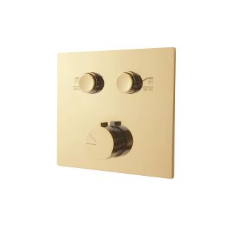 Душевой комплект Vincea VSFW-4211RBG встраиваемый, двухрежимный, брашированное золото