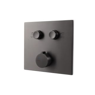 Душевой комплект Vincea Inspire VSFW-421I4GM встраиваемый, двухрежимный, вороненая сталь