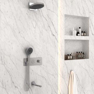 Душевой комплект Vincea VSFW-432TI1CH встраиваемый, трехрежимный, хром