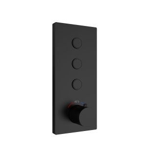 Душевой комплект Vincea Inspire VSFW-433TI5RMB встраиваемый, термостатический, трехрежимный, черный