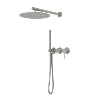 Душевой комплект Vincea Groove VSFW-4G01BN встраиваемый, двухрежимный, брашированный никель