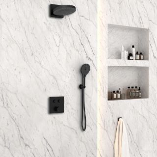 Душевой комплект Vincea VSFW-4I211MB встраиваемый, двухрежимный, черный