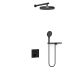 Душевой комплект Vincea VSFW-4I212RMB встраиваемый, двухрежимный, черный