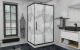 Душевой уголок AvaCan FB 140-160 + SB 90 MT чёрный