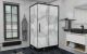 Душевой уголок AvaCan FB 140-160 + SB 90 MT чёрный