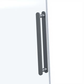 Душевой уголок Vincea Como Soft VSR-1CS1012CLGM, 1200*1000, вороненая сталь, стекло прозрачное