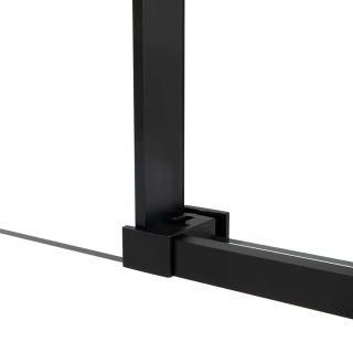 Душевой уголок Vincea Slim Soft VSR-1SS8013CLB, 1300*800, черный, стекло прозрачное