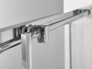 Душевой уголок Vincea Alpha VSR-3AL8012CLGM, 1200*800, вороненая сталь, стекло прозрачное