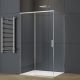 Душевой уголок Vincea Soft 2 VSR-3SO29014CL, 1400*900, хром, стекло прозрачное