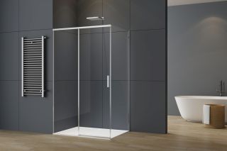 Душевой уголок Vincea Soft 2 VSR-3SO29014CL, 1400*900, хром, стекло прозрачное