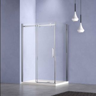 Душевой уголок Vincea Como-N VSR-4CN8016CL, 1600*800, хром, стекло прозрачное